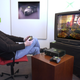 Blackley demonstrating the new XBox in 2001.